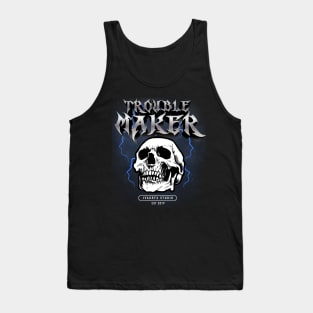 metal skull tee Tank Top